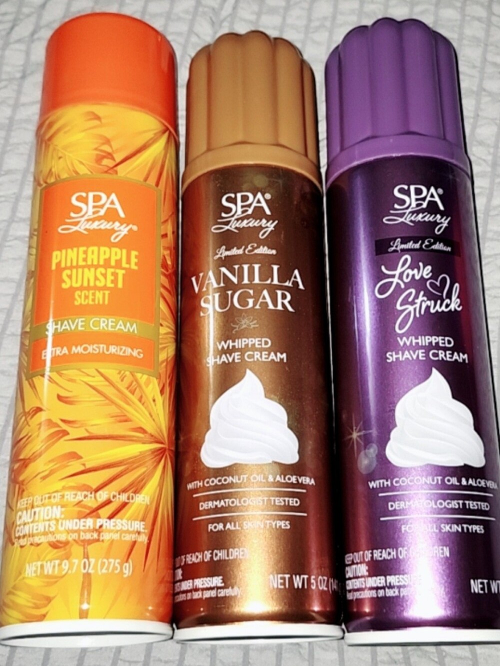 Pineapple Sunset Whipped Shave Cream - Orange